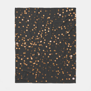 Glitter achtergrond gouden textuur fleece deken