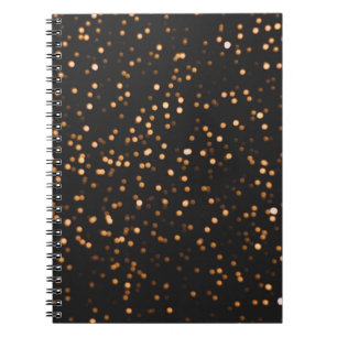 Glitter achtergrond gouden textuur notitieboek