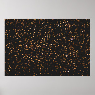 Glitter achtergrond gouden textuur poster