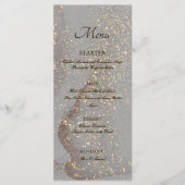 Glitter Alcohol Ink Chic Plat Menu (Voorkant)