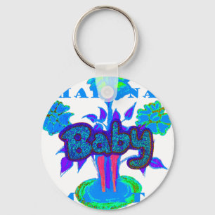 Glitter Baby Hakuna Matata gifts.png Sleutelhanger