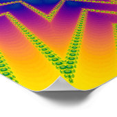 Glitter Ball Fractal Poster (Hoek)