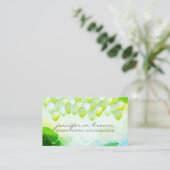 Glitter Balloons Party Event Planner glitz Visitekaartje (Staand voorkant)