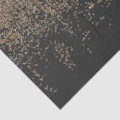 Glitter Black Ombre Tissuepapier (Detail)