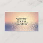 Glitter Blend Achtergrond Visitekaartje (Achterkant)