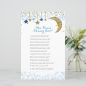 Glitter blue moon Waterverf die mama het beste ken (Staand voorkant)