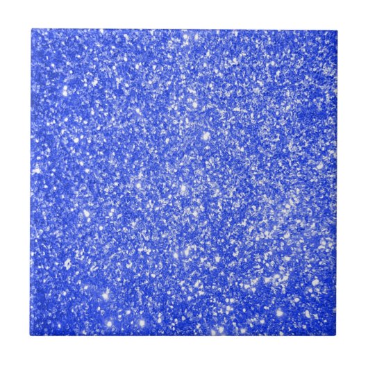 Glitter Blue Tegeltje (Voorkant)