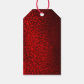 Glitter bokeh sparkle print cadeaulabel (Voorkant)