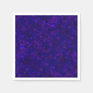 Glitter bokeh sparkle print servet