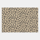 Glitter Buffalo Pset Leopard Inpakpapier Vel (Voorkant 3)