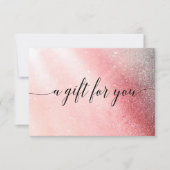 GLITTER BUSINESS CERTIFICAAT, cadeau voor u (Voorkant)