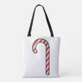 Glitter Candy Cane Draagtas (Achterkant)