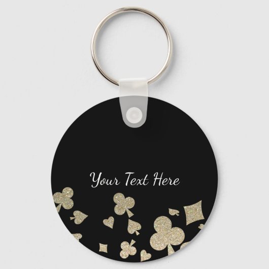 Glitter Casino Sleutelhanger (Voorkant)