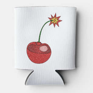 Glitter Cherry Bomb Blikjeskoeler