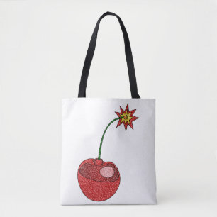 Glitter Cherry Bomb Draagtas