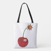 Glitter Cherry Bomb Draagtas (Achterkant)