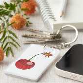 Glitter Cherry Bomb Sleutelhanger (Voorkant Rechts)