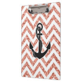 Glitter Chevrons Klembord (Links)