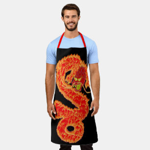 Glitter Chinees Jaar van de Draak Schort