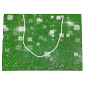 Glitter Clover voor mousserende windkle - Large Gi Cadeauzakje (Voorkant)
