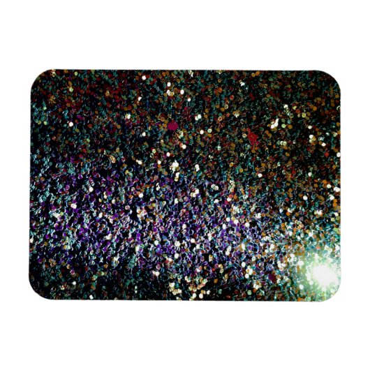 Glitter comet & sterren magneet (Horizontaal)