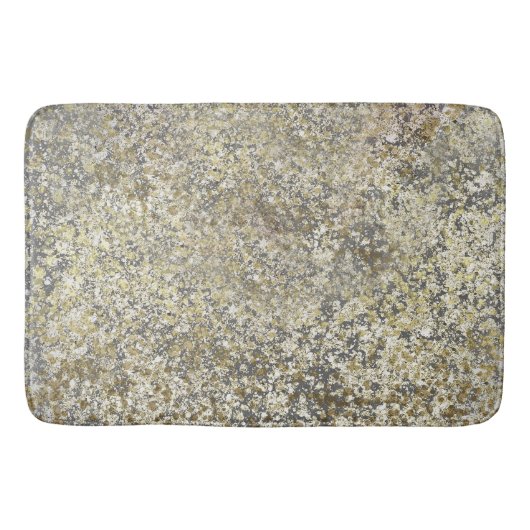 Glitter Crackle Moderne Chic Glam Sparkle Badmat (Voorkant)
