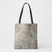 Glitter Crackle Moderne Chic Glam Sparkle Draagtas (Voorkant)
