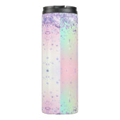 Glitter Custom Retirement Gift for her Thermal Tum Thermosbeker (Achterkant)