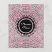 Glitter Dank je Flyer (Achterkant)