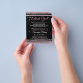 Glitter Dank je wel Flyer (Hand)