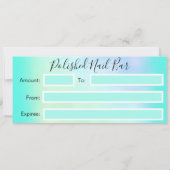 Glitter Diamond Mint (Achterkant)