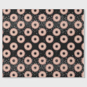 Glitter Donut Confetti Pattern Cadeaupapier (Vlak)
