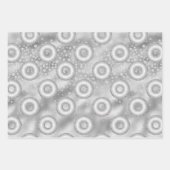 Glitter Donut Pattern Inpakpapier Vel (Voorkant)