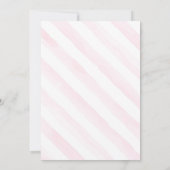 Glitter donuts en diamant thema uitnodiging (Achterkant)