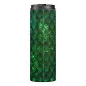 Glitter Dragon Scale Patroon Thermosbeker (Achterkant)