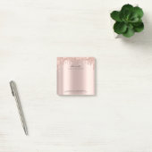 Glitter Drift roze roze roodroodbruin Adress Spark Post-it® Notes (Kantoor)
