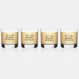 Glitter Drinkware Set Whisky Glas