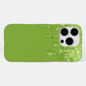 Glitter Drip iPhone 16 Pro Hoesje (Achterkant (horizontaal))