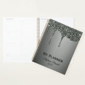 Glitter Dripping Paint Planner (Display)