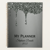 Glitter Dripping Paint Planner (Voorkant)