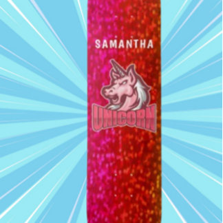Glitter Eenhoorn Skateboard