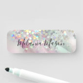 Glitter Elegant Naamplaatje (In situ)