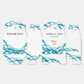 glitter  eligine bedankdoosjes (Ongevouwen)