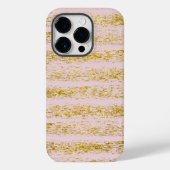 Glitter en Blush Pink Case-Mate iPhone Case (Achterkant)