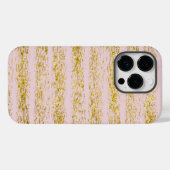 Glitter en Blush Pink Case-Mate iPhone Case (Achterkant (horizontaal))