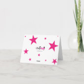 Glitter en Glam Bedankt (Achterkant)