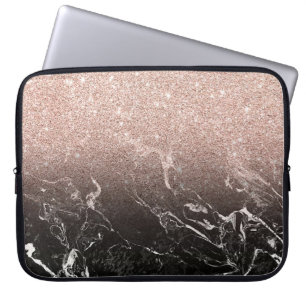 Glitter en Marble Laptop Sleeve