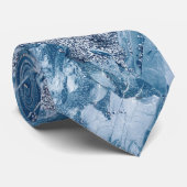 Glitter en marmer stropdas (Opgerold)