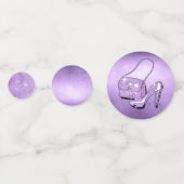 Glitter en Shine Sweet 16 Mix Violet ID675 Confetti (Achterkanten)