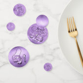 Glitter en Shine Sweet 16 Mix Violet ID675 Confetti (Groep)